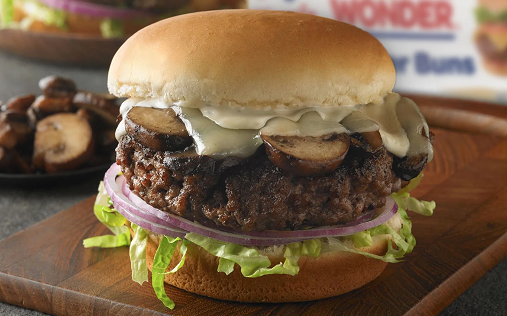 Mushroom Cheeseburger