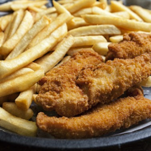 Chicken Fingers With Fries