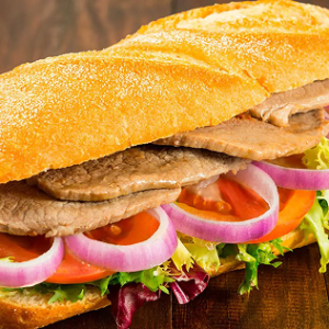 Zaban Sandwich (VealTongue Sandwich)
